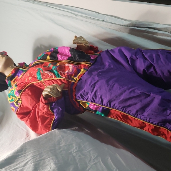 East West Jackets & Blazers - Vintage 1980's or 90's East West Windbreaker Track Suit Size Medium